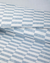 Block Dots Kolay Ütülenir Çift Kişilik Nevresim Takımı 200x220 cm Mavi