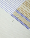 Block Patch Kolay Ütülenir Çift Kişilik Nevresim Seti 200x220 cm Mavi-Kırmızı