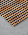 Breeze Bambu 4'lü Amerikan Servis 30x45 cm Siyah-Krem