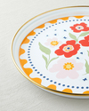 Bright Bloom Emaye Tepsi 31 cm Renkli