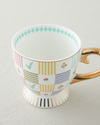 Bright Ophelia New Bone China Kupa 460 ml Renkli