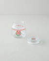 Bright Parade Cam Kavanoz 500 ml Kırmızı - Beyaz