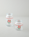Bright Parade Cam Kavanoz 500 ml Kırmızı - Beyaz