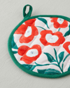Bright Parade Polyester 2'li Mutfak Seti 17x30 Cm + 20x20 Cm Kırmızı - Yeşil