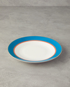 Carny Bone Porselen Servis Tabağı 25 cm Mavi
