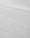 Clair Voile Çift Kişilik Yatak Örtülü Nevresim Takımı 200x220 cm Gümüş