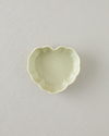 Cottage Stoneware Kalp Fırın Kabı 14,5x13,5 cm Açık Yeşil