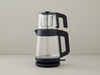 English Home CMK 6001 Cam Çay Makinesi ve Kettle Siyah