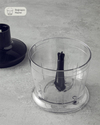 English Home MBS 3001 4 Bıçaklı Mini Blender Seti Siyah-Krom