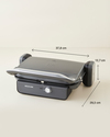English Home TMK 5050 Teflon Çıkarılabilir Plakalı Tost Makinesi 1800W Antrasit