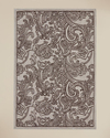 Etnich Pamuklu Bukle Kilim 120x180 cm Bej - Kahve