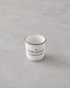 Fabulous Bone Porselen 2’li Espresso Fincan 90 ml Beyaz