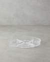 Fecta Cam 4 Bölmeli Çerezlik 28x18 cm Şeffaf