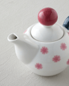 Florentis New Bone China Demlik Seti 400 – 290 ml Pembe - Yeşil