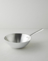 Glow Çelik Wok Tava 28 cm Silver