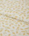 Golden Petals Tek Kişilik Pike 150x220 cm Sarı