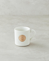 Goldie Eye New Bone China Kupa 370 ml Beyaz-Gold