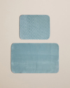Gridline Kaydırmaz Taban Banyo Paspası Seti 60x80 cm + 40x60 cm Gri