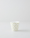Herbal New Bone China Bardak 230 ml Beyaz - Yeşil