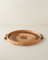 Lavina Mdf Dekoratif Tepsi 53X45 cm Kahverengi