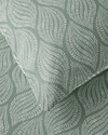 Leafy Braid Çift Kişilik Nevresim Takımı 200x220 cm Yeşil