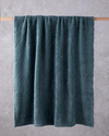 Leafy Garden Jakarlı Wellsoft Tv Battaniye 120x160 cm Adaçayı