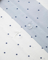 Lines & Dots Kolay Ütülenir Çift Kişilik Nevresim Takımı 200x220 cm Mavi