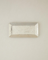 Liza Metal Dekoratif Tepsi 10 x 5 x 1 cm Silver