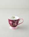 Loly New Bone China Kupa 460 ml Bordo