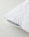 Napline Pamuklu Kapitoneli Sıvı Geçirmez Alez 50x70 cm Beyaz