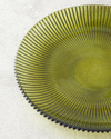 Olith Cam Pasta Tabağı 16 cm Yeşil