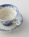 Preston Stoneware 2 Parça 1 Kişilik Kahve Fincan Takımı 100 ml Lacivert