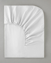 Pure Pamuklu King Size Lastikli Çarşaf 180x200 cm Beyaz