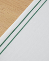 Ribbon Joy Polyester Runner 40x140 cm Yeşil-Beyaz