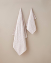 Romance Ribbon Pamuk Jakarlı Banyo Havlusu 90x150 cm Pudra