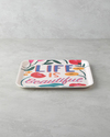 Rosy Life Melamin 2'li Tepsi 33-24 cm Renkli