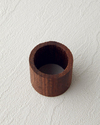 Rustic Iroco Peçete Halkası 3,5x4 Cm Kahverengi