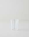 Stripe Cam El Yapımı Bardak 240 ml Beyaz