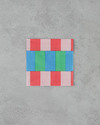 Summer Checkers Kağıt 20'li Kağıt Peçete 33x33 cm Pembe - Yeşil