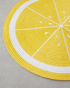 Summer Lemon PP 2'li Amerikan Servis 38 cm Sarı