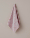 Velvet Bloom Pamuk Yüz Havlusu 50x80 cm Pembe