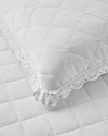 Vintage Diamond Çift Kişilik Yatak Örtüsü Takımı 200x220 cm Beyaz