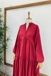 BASİC ELBİSE Bordo