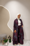 CİRCLE PANTOLON TAKIM Bordo