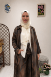 CİRCLE PANTOLON TAKIM Kahve