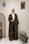 CİRCLE PANTOLON TAKIM Kahve