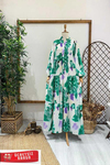 GARDENYA ELBİSE Yeşil