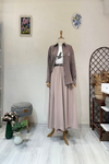 KREP PANTOLON ETEK Taş