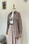 KREP PANTOLON ETEK Taş