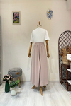 KREP PANTOLON ETEK Taş